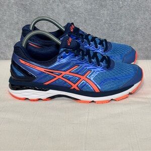 Asics GT-2000 5 Running Shoes-Blue/Orange-Women Size 9